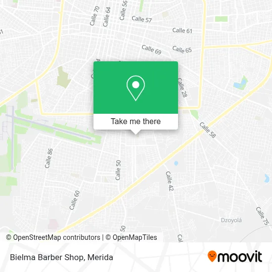 Bielma Barber Shop map