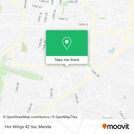 Hot Wings 42 Sur map