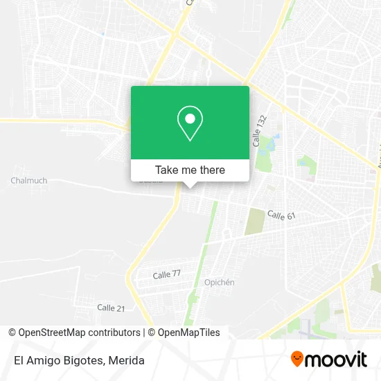 El Amigo Bigotes map