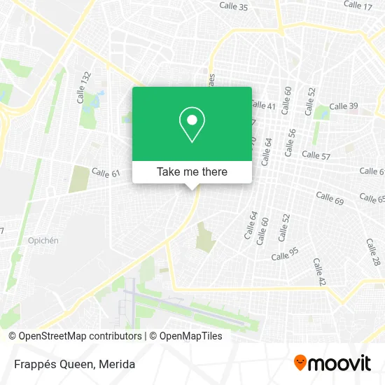 Frappés Queen map