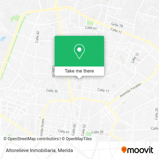 Altorelieve Inmobiliaria map