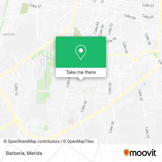 Barbería map
