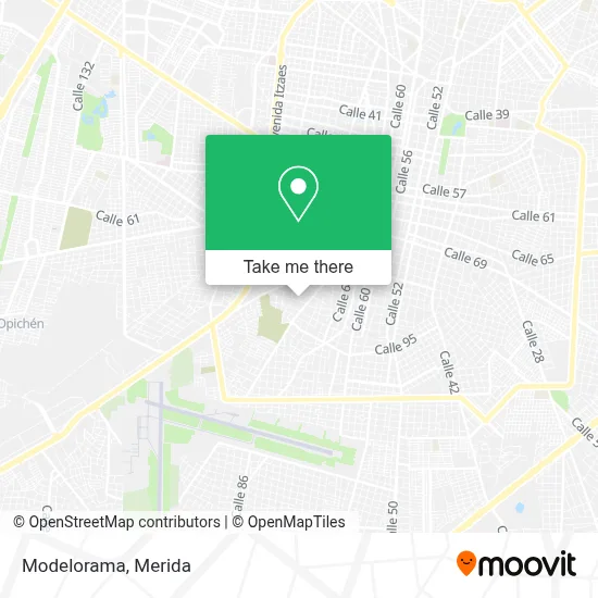 Modelorama map