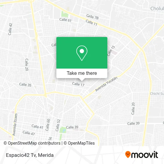 Espacio42 Tv map