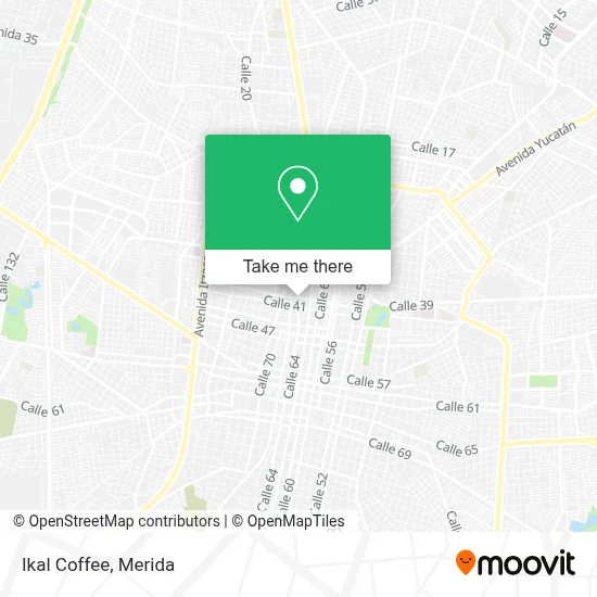 Ikal Coffee map