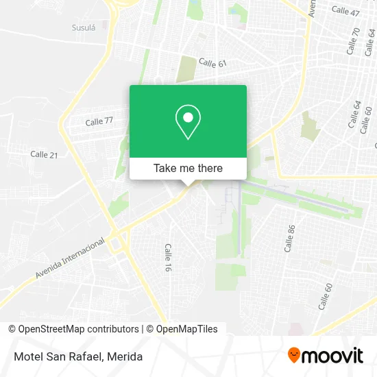Motel San Rafael map