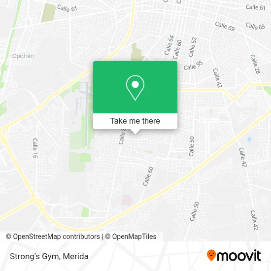 Strong's Gym map