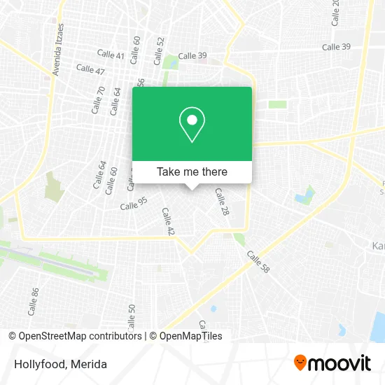 Hollyfood map