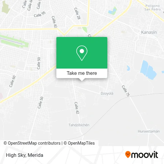 Cielo Alto map