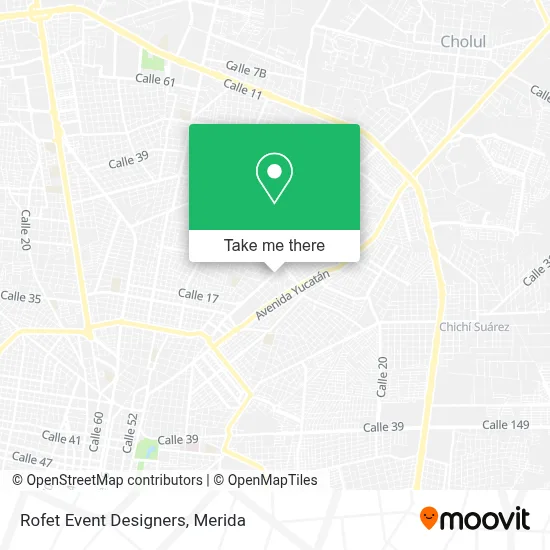 Rofet Event Designers map
