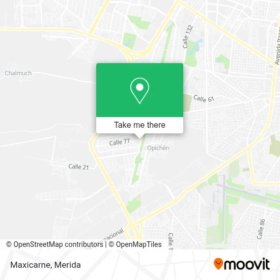 Maxicarne map
