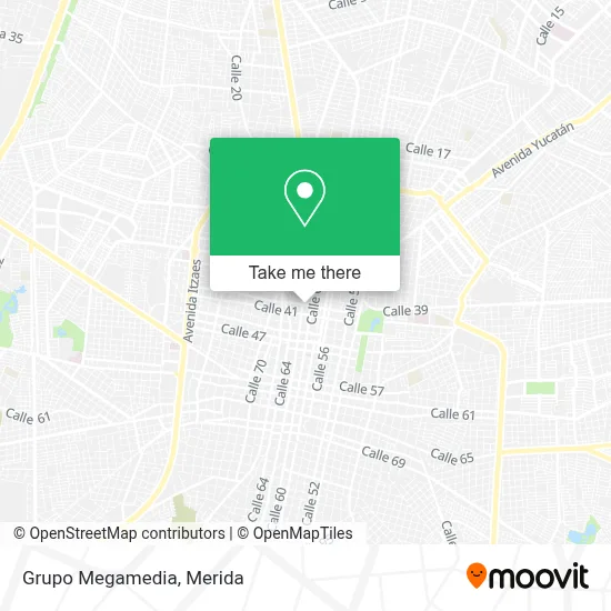 Grupo Megamedia map