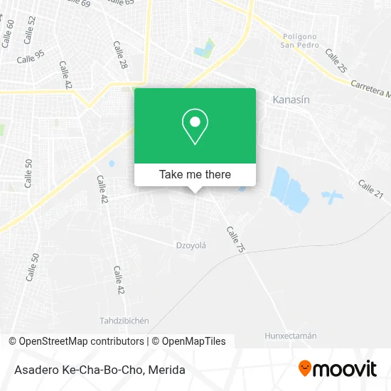 Asadero Ke-Cha-Bo-Cho map