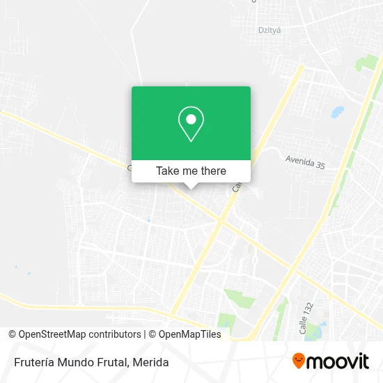 Frutería Mundo Frutal map