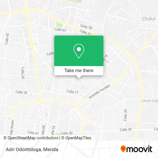 Adri Odontóloga map