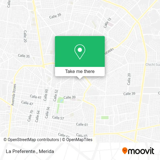 La Preferente. map