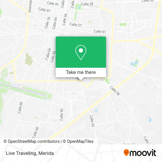 Live Traveling map
