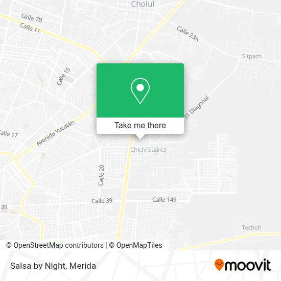 Salsa by Night map