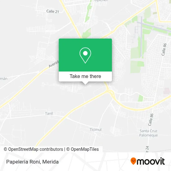 Papeleria Roni map