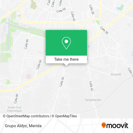 Grupo Aldyc map