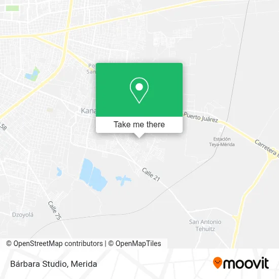 Bárbara Studio map