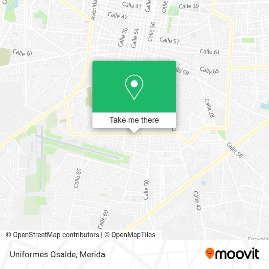 Uniformes Osalde map