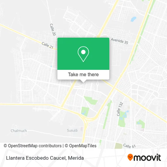 Llantera Escobedo Caucel map