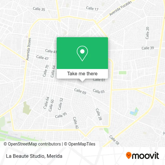 La Beaute Studio map