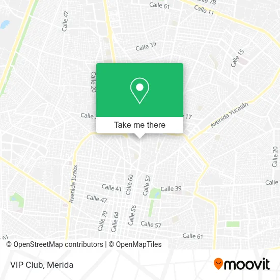 Vip Club map