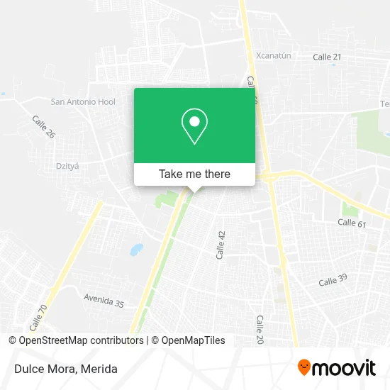 Dulce Mora map