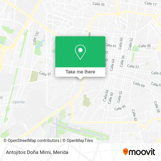 Antojitos Doña Mimi map