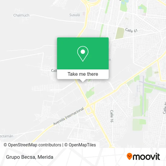 Grupo Becsa map