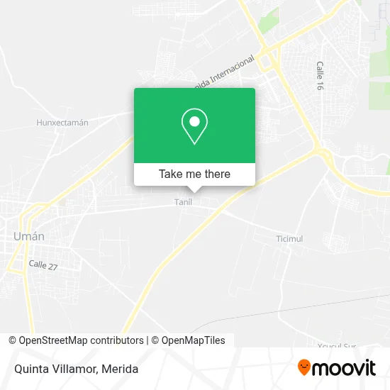 Quinta Villamor map