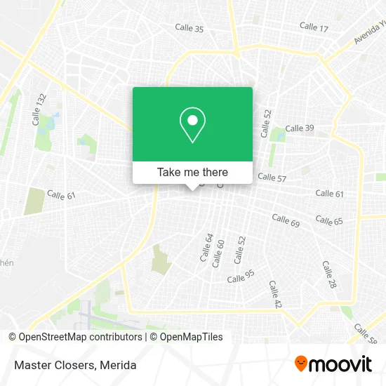 Master Closers map