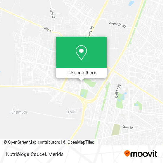 Nutrióloga Caucel map