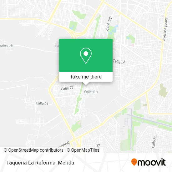 Taquería La Reforma map