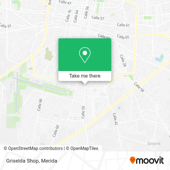Griselda Shop map