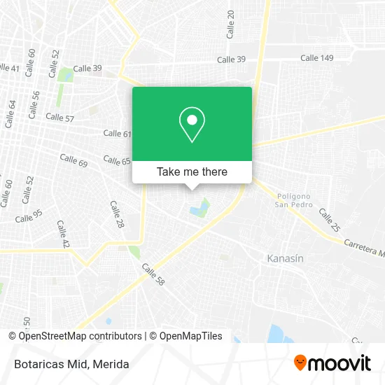 Mapa de Botaricas Mid