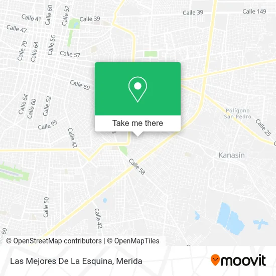 Las Mejores De La Esquina map