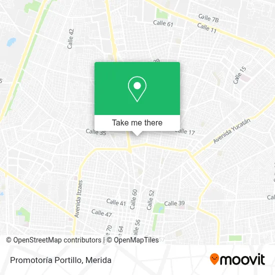 Promotoría Portillo map