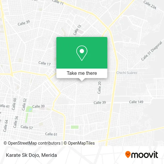 Karate Sk Dojo map