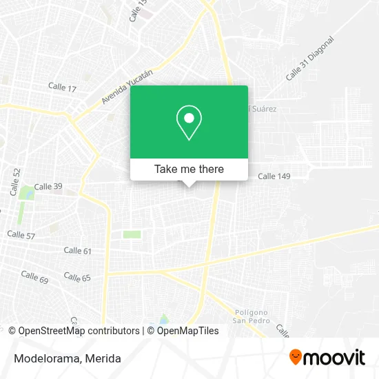 Modelorama map
