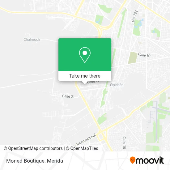 Moned Boutique map