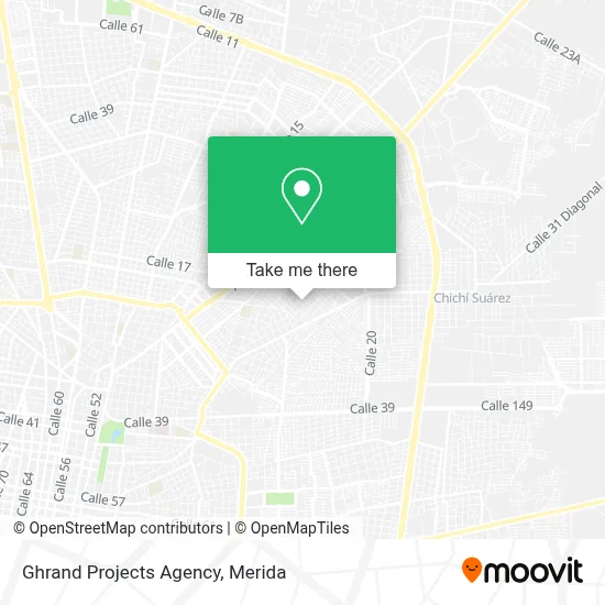 Ghrand Projects Agency map