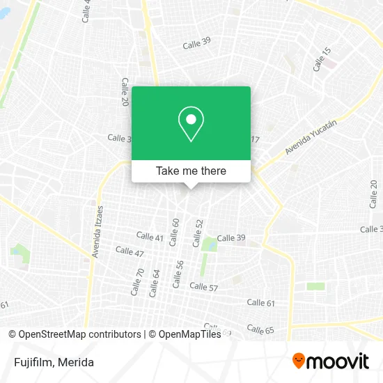 Fujifilm map