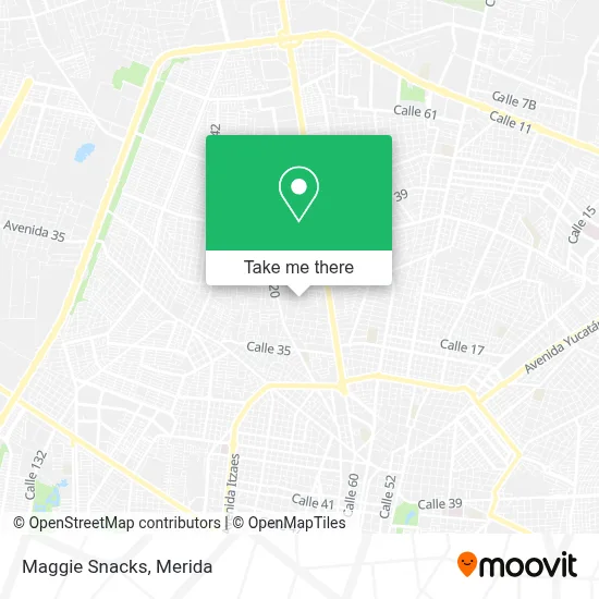 Maggie Snacks map