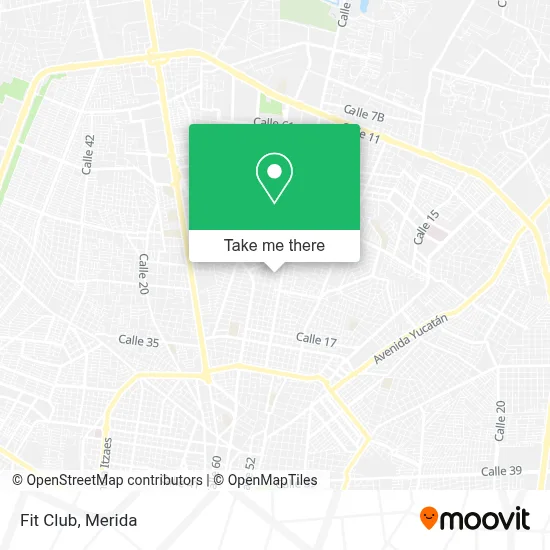 Fit Club map