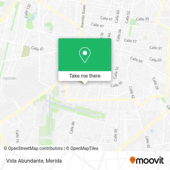 Vida Abundante map