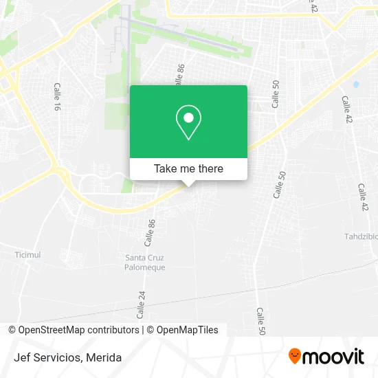 Jef Servicios map
