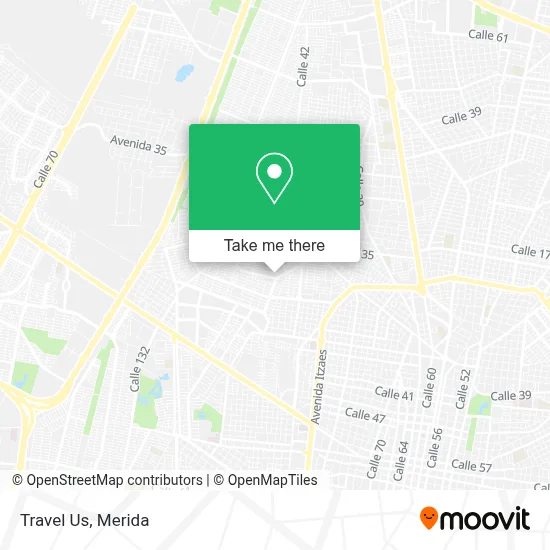 Travel Us map